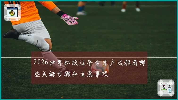 2026世界杯投注平台开户流程有哪些关键步骤和注意事项